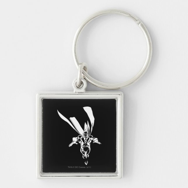Dr. Fate Flying Outline Keychain (Front)