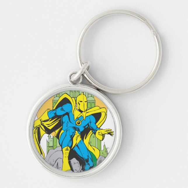 Dr. Fate & Invisible Tower Keychain (Front)