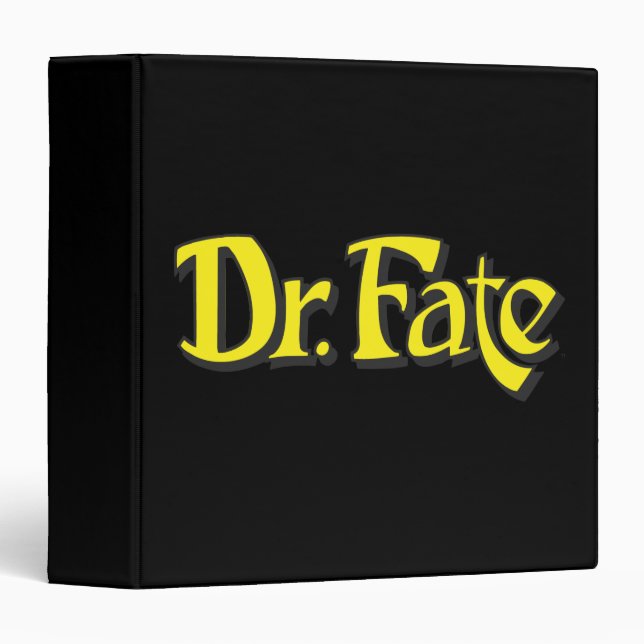 Dr. Fate Logo Binder (Front/Spine)