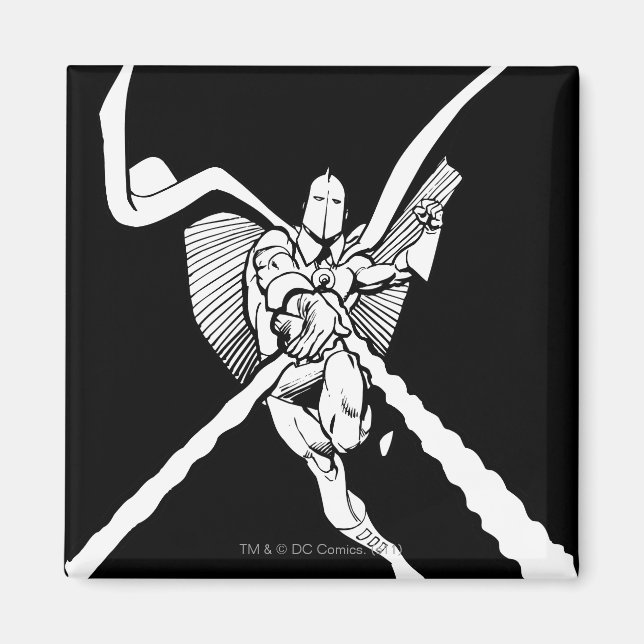 Dr. Fate Magic Outline Magnet (Front)