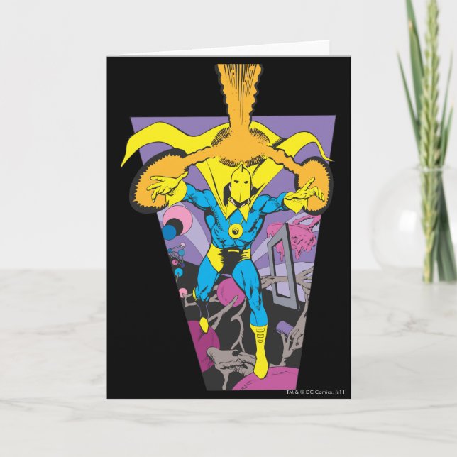 Dr. Fate Manipulates Magic Card (Front)