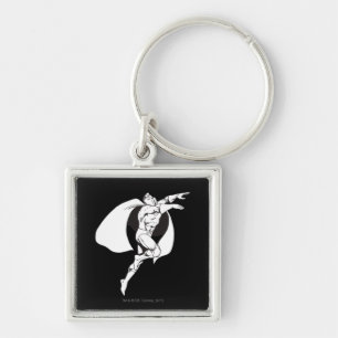Dr. Fate Soaring Outline Keychain