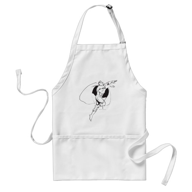 Dr. Fate Soaring Outline Standard Apron (Front)