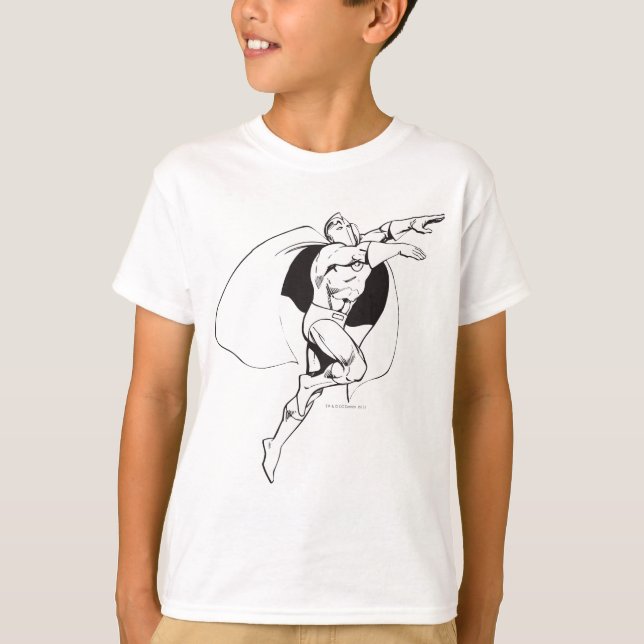 Dr. Fate Soaring Outline T-Shirt (Front)