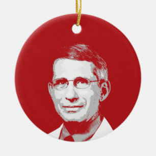 DR FAUCI CERAMIC ORNAMENT
