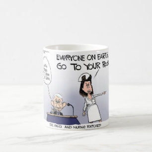 Dr Fauci Et Infirmière Ratchet Mug