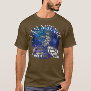Dr Fauci I Am Science Space Alien anti Mandate Arr T-Shirt