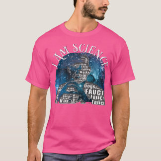 Dr Fauci I Am Science Space Alien anti Mandate Arr T-Shirt