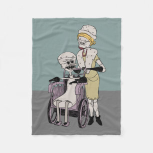 Dr. Finkelstein & Jewel Fleece Blanket