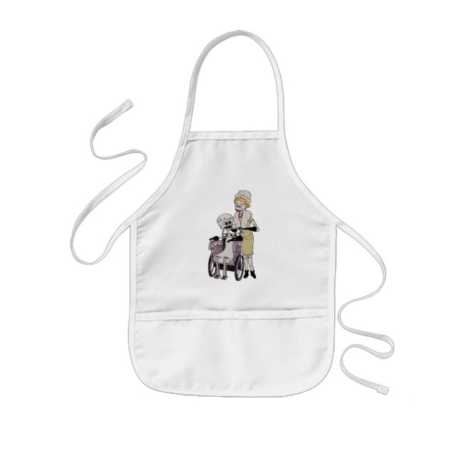 Dr. Finkelstein & Jewel Kids Apron (Front)
