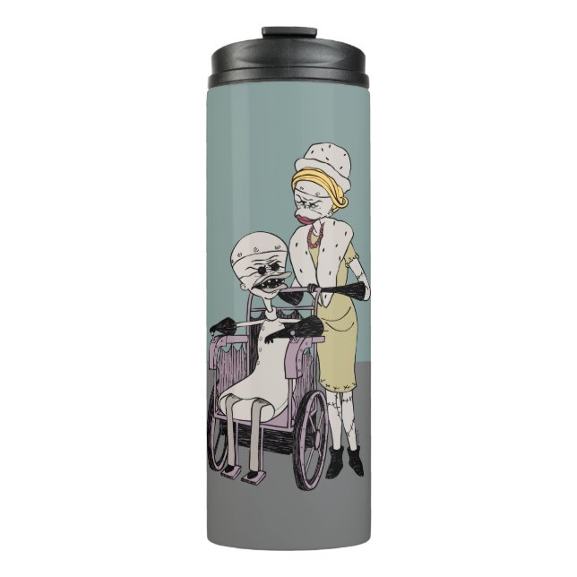Dr. Finkelstein & Jewel Thermal Tumbler (Front)