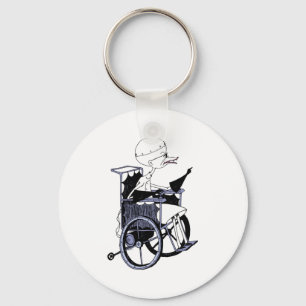 Dr Finkelstein Mad Scientist Baby  Keychain