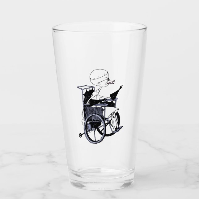 Dr. Finkelstein | Mad Scientist Glass (Front)