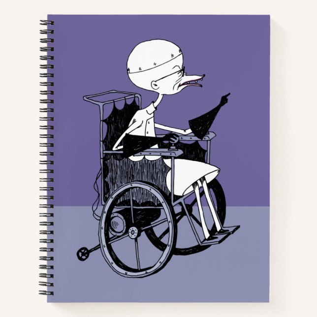 Dr. Finkelstein | Mad Scientist Notebook (Front)