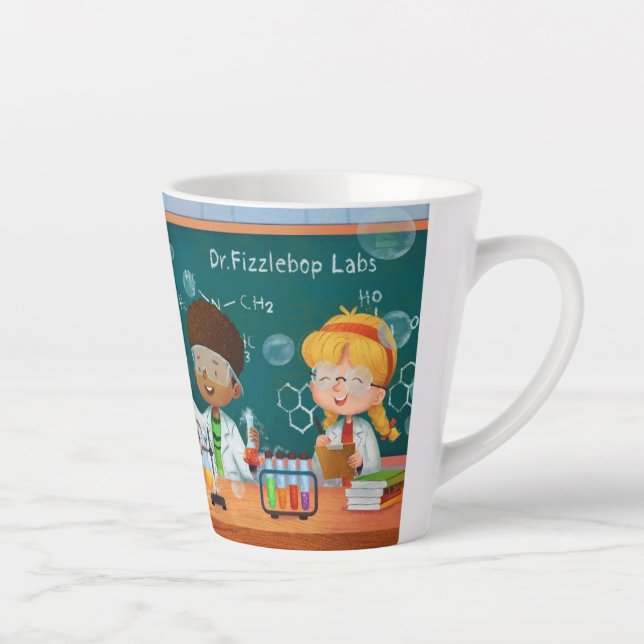 Dr. Fizzlebop Coffee Latte Mug (Right)