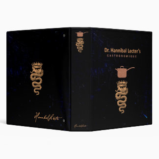 Dr. Hannibal Lecter's Recipe Binder