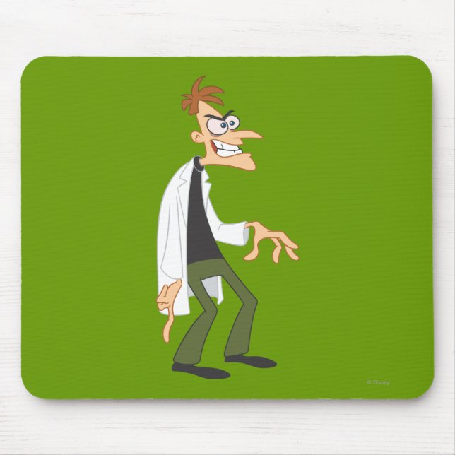 Dr. Heinz Doofenshmirtz 2 Mouse Pad (Front)