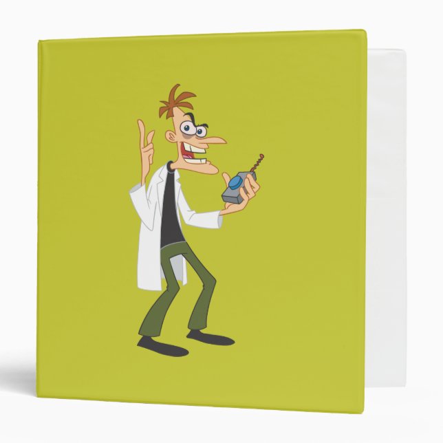 Dr. Heinz Doofenshmirtz 3 Binder (Front/Inside)