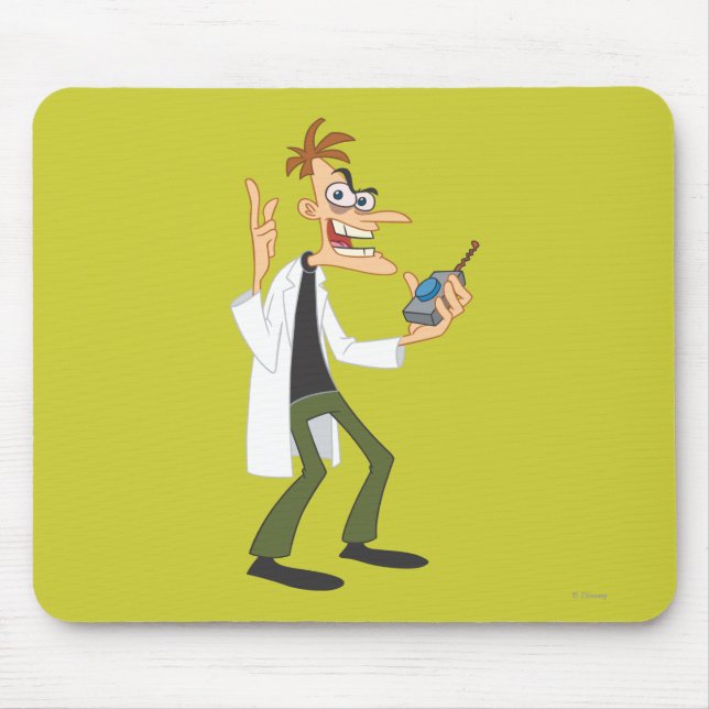 Dr. Heinz Doofenshmirtz 3 Mouse Pad (Front)