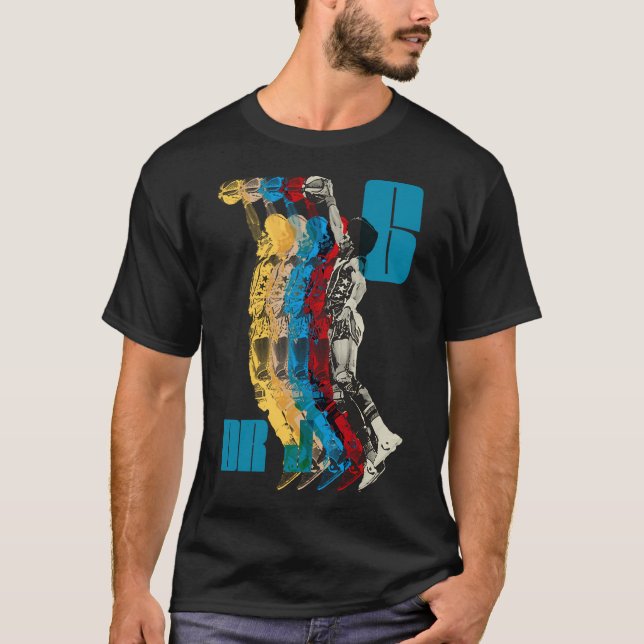Dr J Julius Erving T-Shirt (Front)