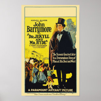 Dr. Jekyll and Mr. Hyde (1920) Movie Poster