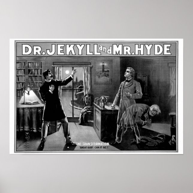 Dr. Jekyll and Mr. Hyde Poster (Front)