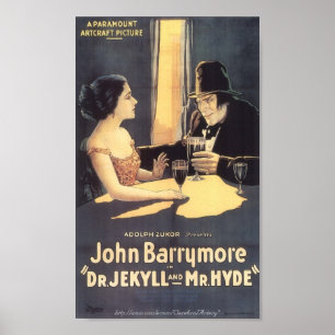 Dr Jekyll et M. Hyde (1920) Affiche cinématographi