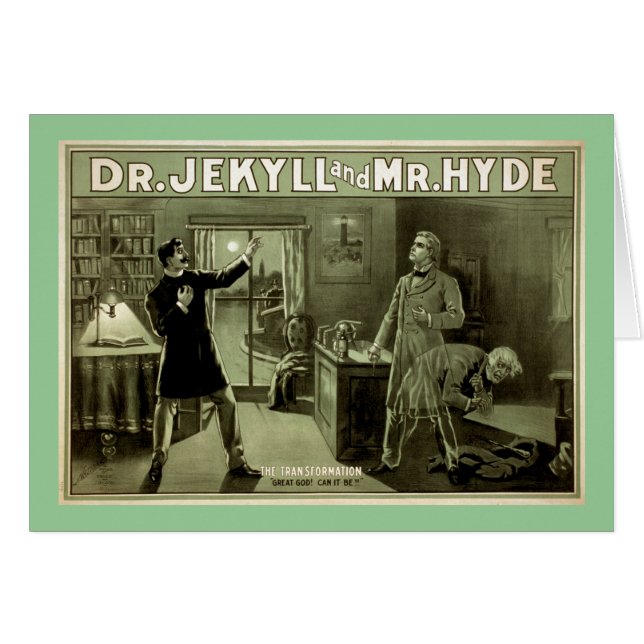 Dr. Jekyll Vintage Theater Poster (Devant horizontal)