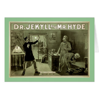 Dr Jekyll Vintage Theatre Poster