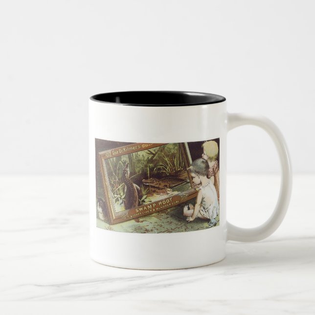 Dr. Kilmers Swamp Root Two-Tone Coffee Mug (Right)