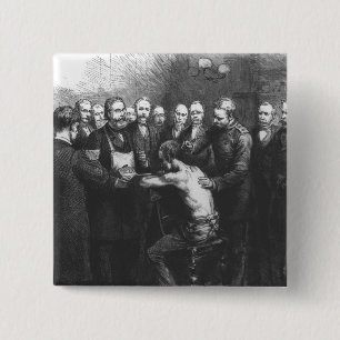 Dr Koch's Treatment for Consumption 2 Inch Square Button
