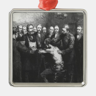 Dr Koch's Treatment for Consumption Metal Ornament