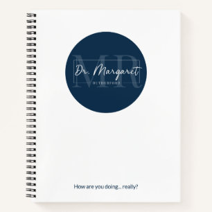 Dr. Margaret Journal - Soft or Hard Cover - Blue