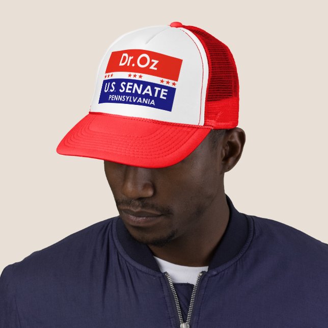 Dr. Oz US Senate Pennsylvania Trucker Hat (In Situ)