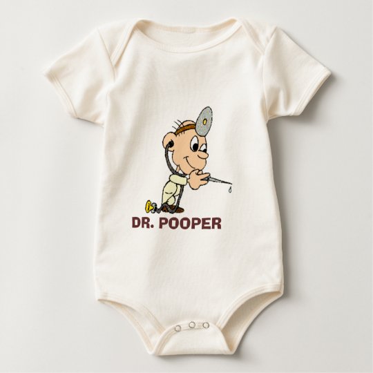 DR. POOPER BABY BODYSUIT