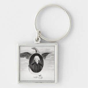 Dr. Priestley, illustration from Philosophers Keychain