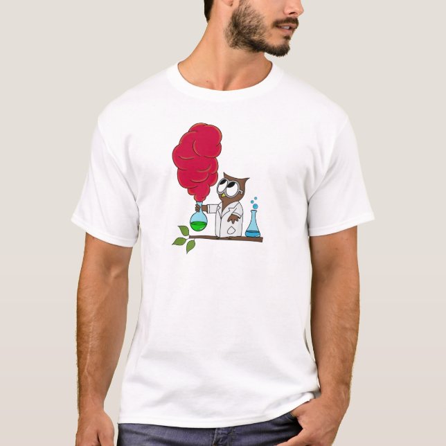 Dr. rer. nat. Owl T-Shirt (Front)