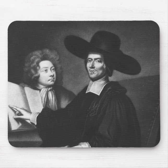 Dr Richard Busby  engraved by James Masson Mouse Pad (Front)