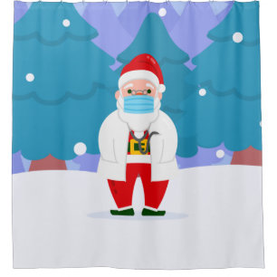 dr santa claus covid christmas face mask doctor