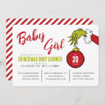 Dr. Seuss | Baby Girl Grinch Baby Shower<br><div class="desc">Invite all your family and friends to your Baby Shower with these festive Dr. Seuss invites. Personalize by adding all your shower details.</div>