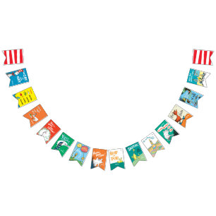 Dr. Seuss Book Titles Bunting Flags