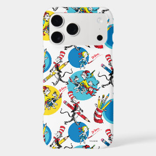 Dr Seuss Caractères avec Motif de crayons