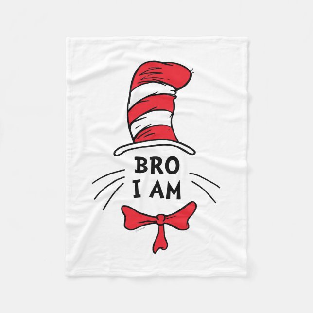 Dr. Seuss | Cat in the Hat - Brother Fleece Blanket (Front)