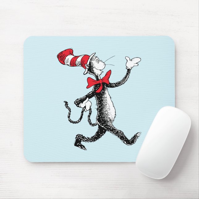 Dr. Seuss | Cat in the Hat Cat Walk Mouse Pad (With Mouse)