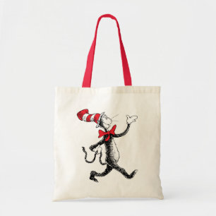 Dr. Seuss   Cat in the Hat Cat Walk Tote Bag