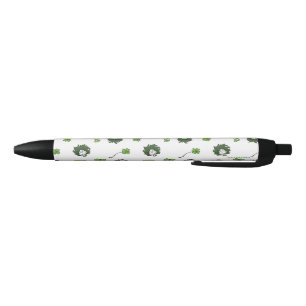 Dr. Seuss   Cat in the Hat Clover Pattern Black Ink Pen
