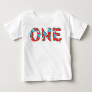 Dr. Seuss Cat in the Hat First Birthday Baby T-Shirt