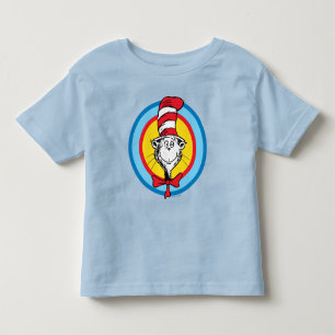 Dr. Seuss Cat in the Hat Head Graphic Toddler T-shirt