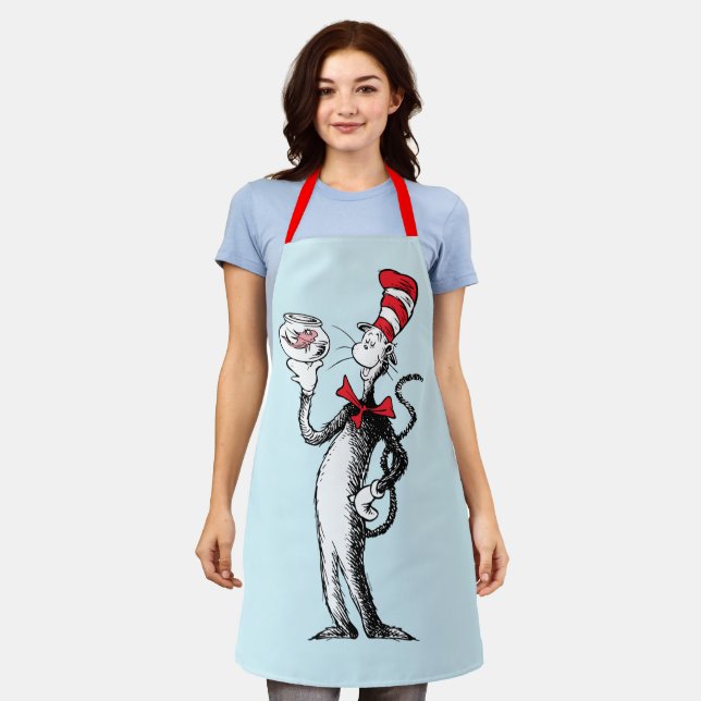 Dr. Seuss | Cat in the Hat & Krinklebine Apron (Worn)