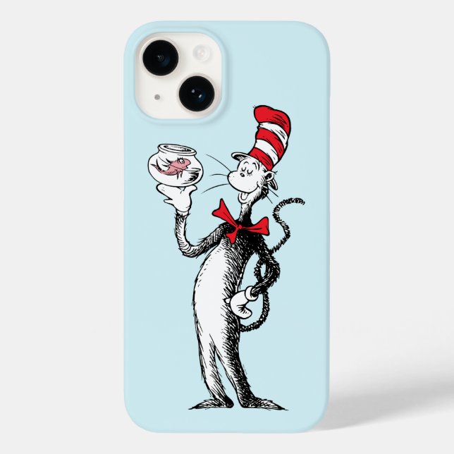 Dr. Seuss | Cat in the Hat & Krinklebine Case-Mate iPhone Case (Back)